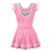 LittleForBig Baumwolle Strampler Onesie Pyjamas Bodysuit-Baby Cheerleader Tennis-Rock Bodysuit Set Rosa XXL - 5