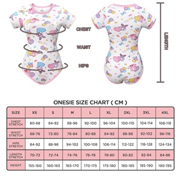 LittleForBig Baumwolle Strampler Onesie Pyjamas Bodysuit-Baby Usagi & Bella Strampler Rosa XL - 4