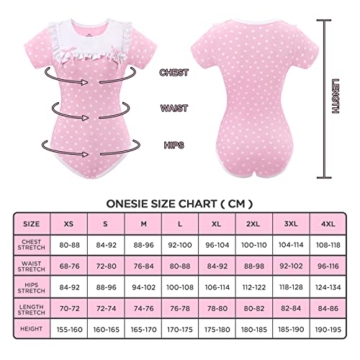 LittleForBig Baumwolle Strampler Onesie Pyjamas Bodysuit - Precious Geraffte Schleife Lätzchen Strampler Rosa XS - 5
