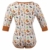 LittleForBig Baumwolle Strampler Onesie Pyjamas Bodysuit-Wald Tiere Braun M - 8