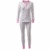 LittleForBig Damen Lang Baumwolle Kuschelig Atmungsaktiv Baby Cuties Pyjama Set Zweiteilige weich dehnbar Nachtwäsche XL - 5