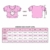 LittleForBig Kawaii bauchfreie Top Puffärmel und U-Ausschnitt Hemd – Kleines Babygirl XL - 4