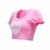 LittleForBig Kawaii bauchfreie Top Puffärmel und U-Ausschnitt Hemd – Kleines Babygirl XL - 7