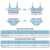 LittleForBig Spitzenbesatz Damen Nachtwäsche Träger Pyjama Cami Top und Shorts Dessous Bralette Loungewear Set-Snuggle Bunny Blau 4XL - 4