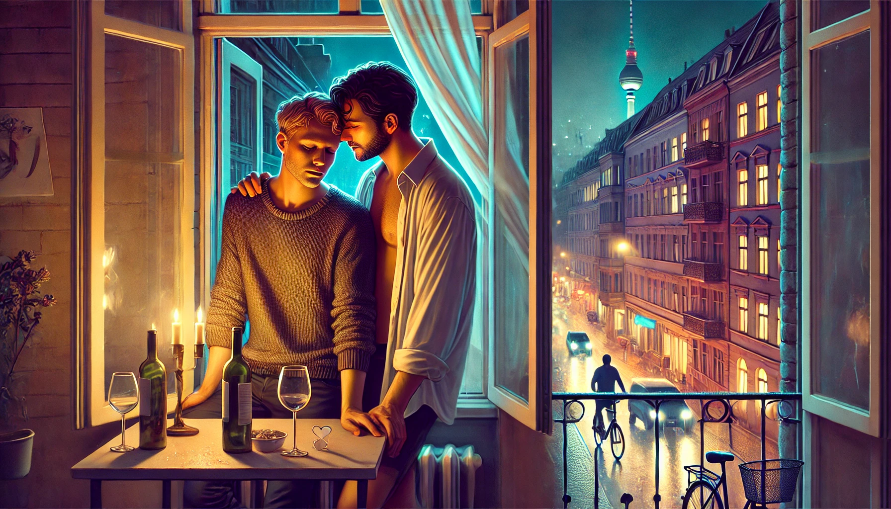 Zwei schwule Männer Geschichte