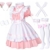 Sissy Maid Kostüm in Rosa – verspieltes Cosplay-Kleid mit Schürze & Accessoires