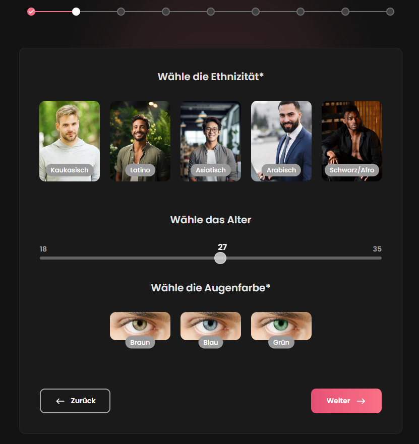 Erstelle deinen KI-Freund