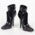High Heels Hohe Absätze 12cm Lackleder Schuhe Mit Spitzer Zehe-Black||38 - 2