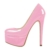 Meinabsatz Damen Plateau Pumps Klassische High Heels Stiletto Plattform Abendschuh Partyschuh Lackleder Rosa 45 EU - 1