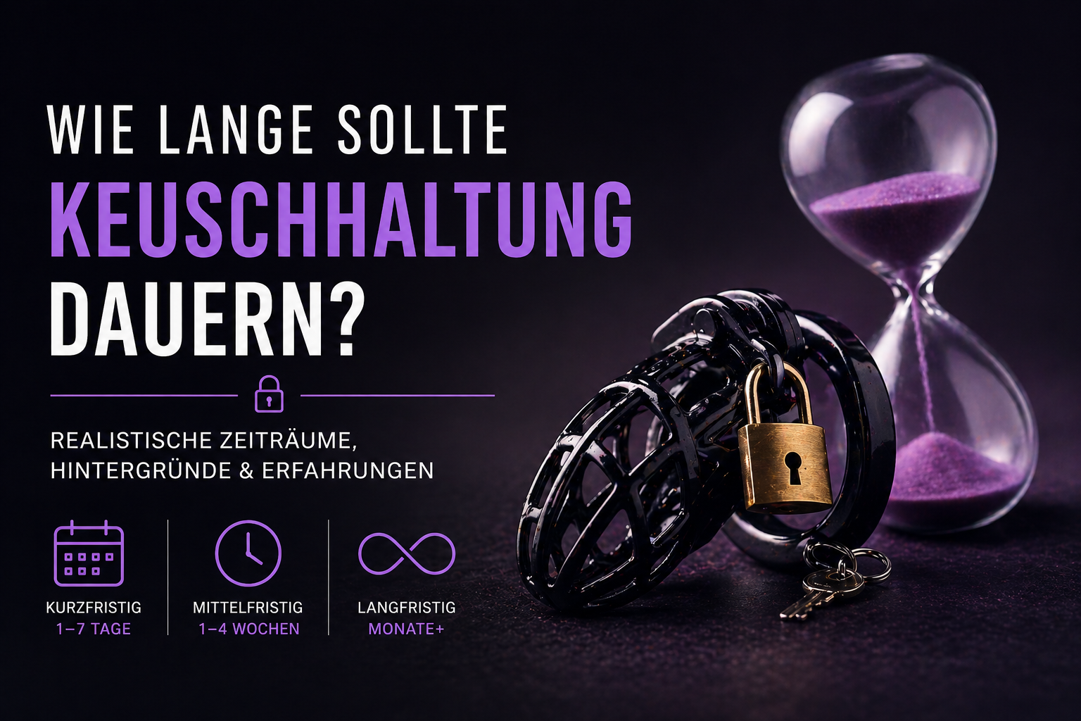 Wie lange sollte Keuschhaltung dauern Tage