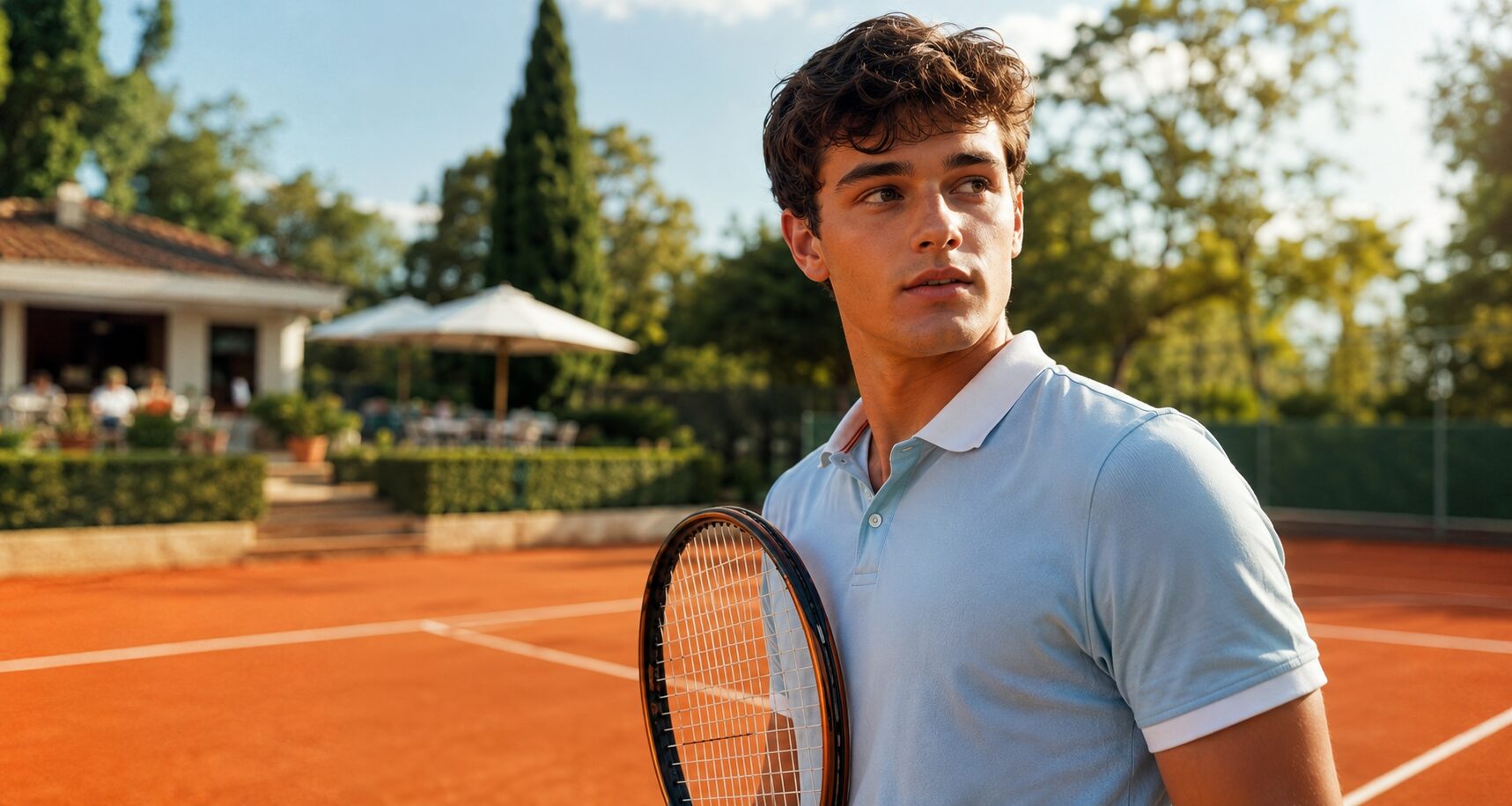Sissi-Geschichte von Dennis Tagebuch - 19. Juli Tennis, Blickkontakt und Mut