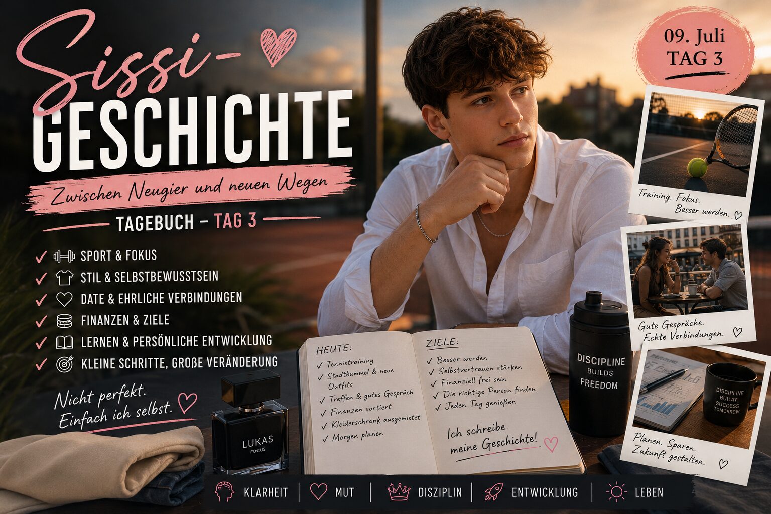 Sissi-Geschichte von Lukas Tagebuch – 9. Juli