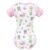 LittleForBig Seidiger Strampler Onesie Schlafanzug Bodysuit - Baby Cuties Strampler Rosa L - 2