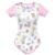 LittleForBig Seidiger Strampler Onesie Schlafanzug Bodysuit - Baby Cuties Strampler Rosa L - 1