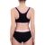 LittleForBig Unisex Baumwolle Camisole und Höschen Sport Loungewear Bralette Set – Sissy University Bralette Set Schwarz XXXXL - 3