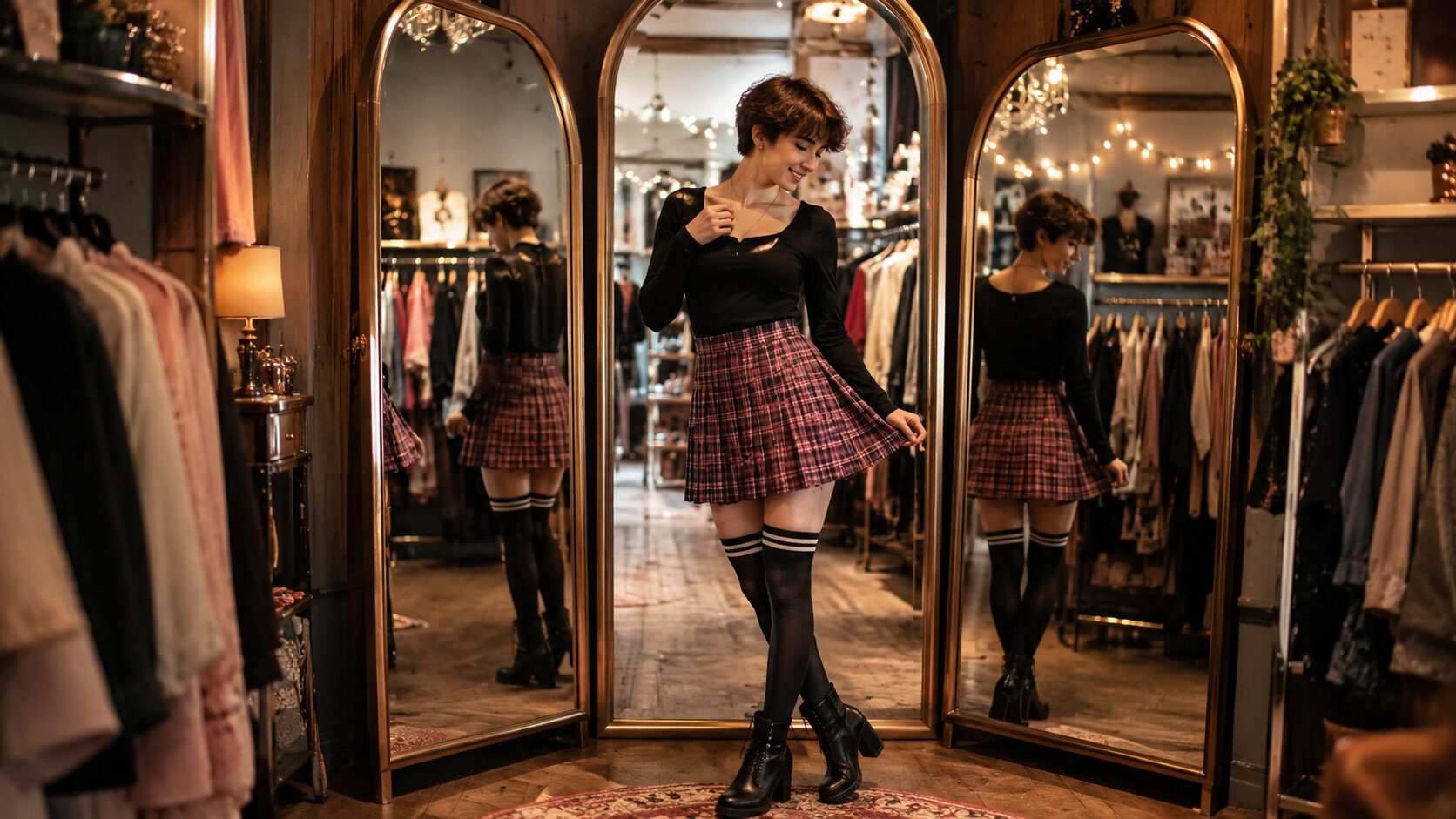 Sanftes Femboy Beitragsbild zu Femboy Style – Pastell, Schwarz oder beides?